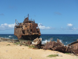 Shipwreck on Kline Curacao IIMG 5456